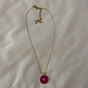 Kate Spade Pink Pendant Necklace